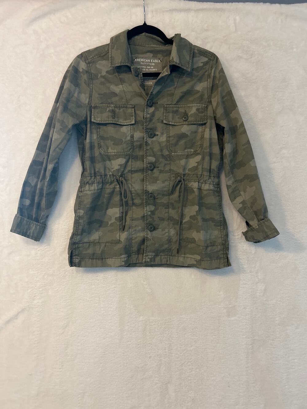American Eagle  Women's XS Utility Field Jacket Cinched Waist